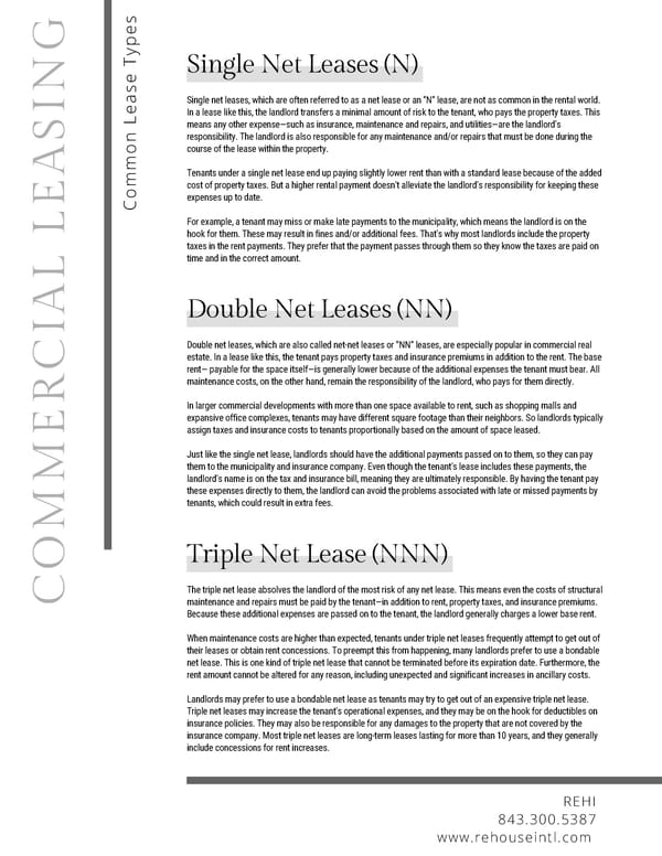 REHI Commercial Lease Guide - Page 6