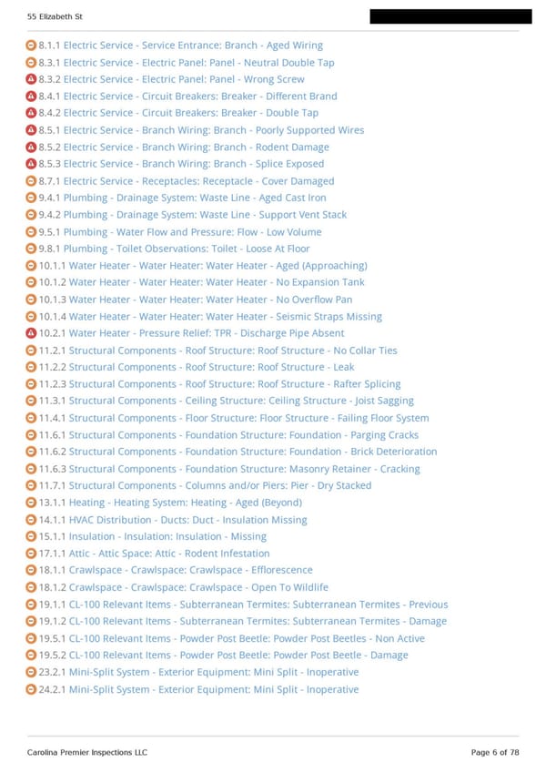 55 Elizabeth St - Full Home Inspection Report - Page 6