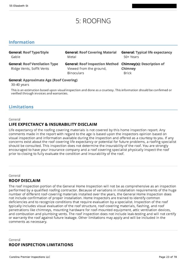 55 Elizabeth St - Full Home Inspection Report - Page 23